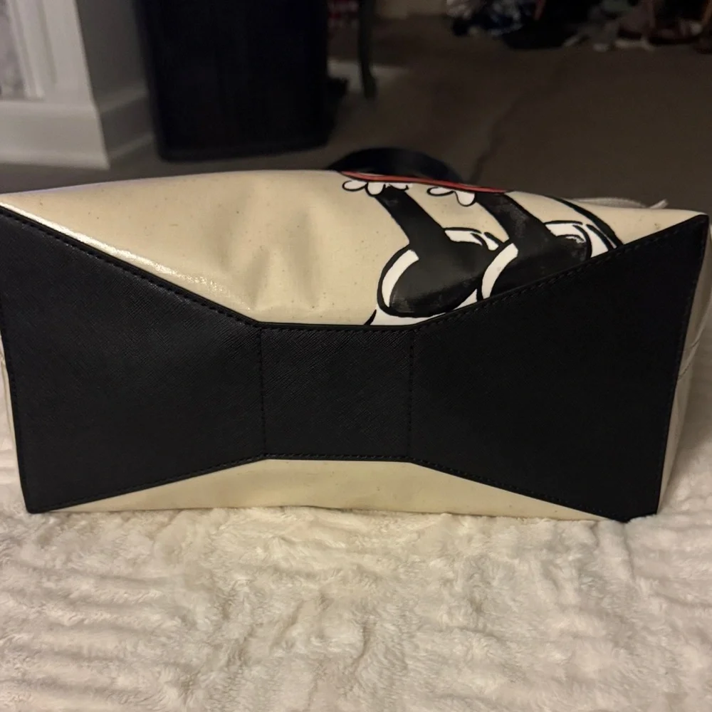 Kate Spade x Disney Minnie Mouse Canvas Tote - Picture 6 of 6